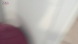 hot cougar MILF Thief Caught Stealing Panties And Hides Them In Her Tight Pussy But Gets Fucked By The Guard