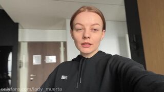 POV: Kinky redhead thick MILF tease you and Masturbate