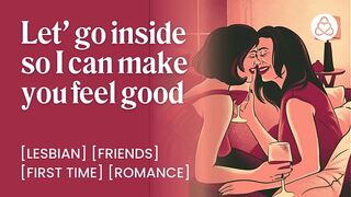 Newly divorced sexy beautiful MILF gets seduced by sexy lesbian neighbor – First time fingering | ASMR real orgasm | Audio Porn | Erotic Audio Story