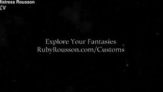 Chastity Arousal Study: The Final Release with Ruby Rousson