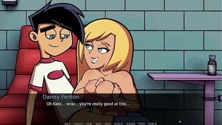 Blonde hardcore MILF Gives Titjob (Amity Park)