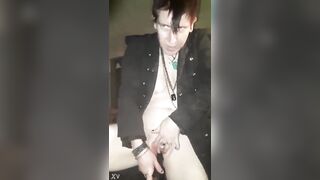 InsatiablePunk's masterbation video & playing with toy