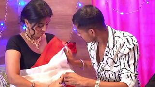 Desi Hot Indian wild MILF Erotic Love Making With Her Step Son