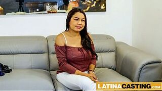 This BUSTY BEAUTIFUL SEXY LATINA hardcore MILF Sat Down Loyal... Then Cheated For Her New York Dream - Beautiful sexy Latina Casting