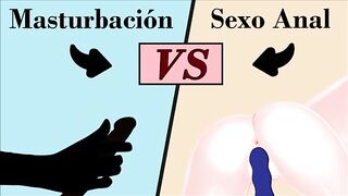 Play dirty hardcore JOI VS ANAL with me. SPH and humiliation. Spanish voice.