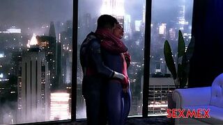 THICK LATINA MILF LADIES - SPIDER GIRL BANGED BY SUPERHEROES . LULA