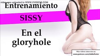 dirty hardcore JOI SISSY - Gloryhole training.