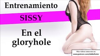 dirty hardcore JOI SISSY - Gloryhole training.