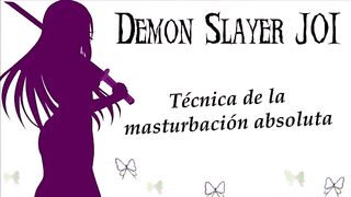 cock stroking encouragement Demon Slayer - Absolute Masturbation Training (Interactive).