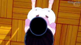 Milk Chi chi caught masturbating during bulma's party (jack off encouragement) - Dragon Ball Z