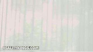 REALITY KINGS - Sexy curvy sexy MILF Anna Polina Finds A Used Condom Then Shows Her Man Who Owns His Cock