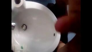 Italian Amateur college masturbates himself