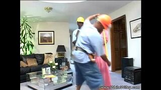 Beautiful interracial Intense threesome Fuck Fun