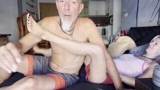 LITTLE SPANISH sexy beautiful MILF IS HORNY - MISSIONARY CREAMPIE - AMATEUR REAL COUPLE ( by Tramuntanacouple )