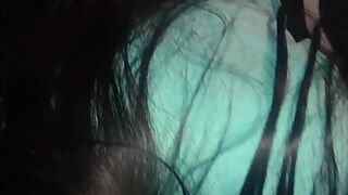 Mi amiga mia anda bien cachonda que me pide que la folle / Como le encanta tragarse mi lechita