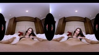 German thick MILF with Huge Boobs in VR POV