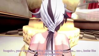 Arlecchino naked fucked ahegao 5 Genshin impact curvy sexy milf | Full and Just POV version on Sheer and PTRN: Fantasyking3