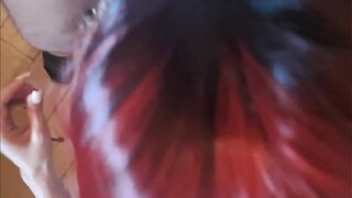 Preview - curvy sexy MILF blowjob pov with oral creampie and cum swallow