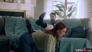 Dominant husband controlling his cougar wife has her want to leave him