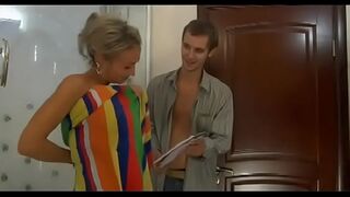 Hot beautiful MILF n149russian blonde excited mature beautiful erotic milf and young man