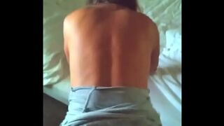 Sexy Sleepy Mature sexy MILF Candi Annie bends over for a Morning Doggy Fucking and Cum Covered ass