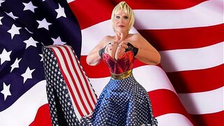 Pretty granny America: Fingered & Fucked To Orgasm