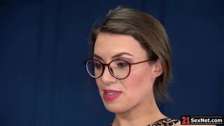 Big tit mature sexy milf instructor blowjobs student