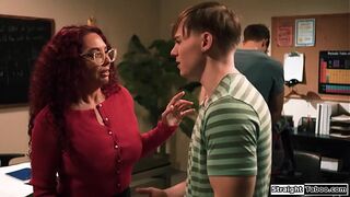 I can definitely hook you up with your big tits mature milf teacher