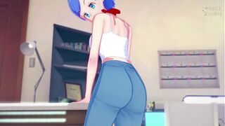 Bulma is an amazing big ass sexy beautiful milf - Dragon Ball Super