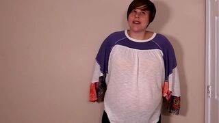 Pregnancy Update: 14 Weeks - Pregnant curvy MILF Belly SEXY BBW