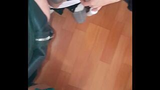 Three hot teachers in mini skirts masturbate after work