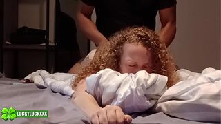 Lucky Gurl Kween Bunny B - Sexy Submissive BIG TITS BBW wild MILF Gets Pounded Doggystyle