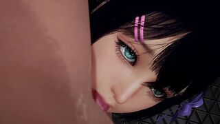 Close Up Facesitting | 3D Hentai