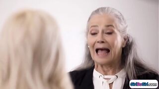 Big tits blonde facesits petite redhead