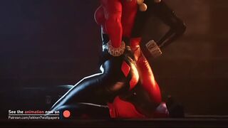 Harley Quinn Facesitting