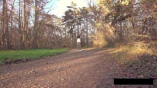 Piss Relief On The Dirt Track