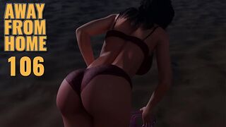 AWAY FROME HOME #106 • Having naughty fun with a busty wild MILF in public